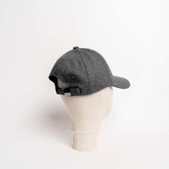 W by Whitemood- Cappello con visiera misto lana - grigio