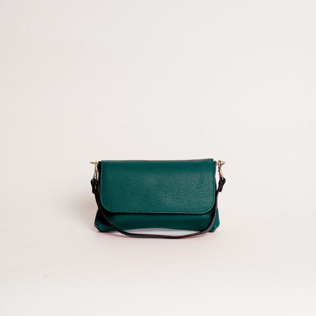 W by white mood-Pochette genuine leather - ottanio