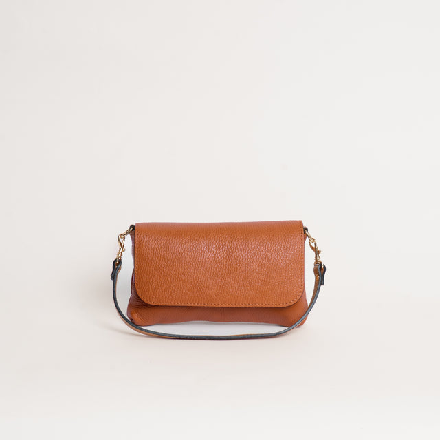 Bolso de mano W by White Mood de piel auténtica en color loza