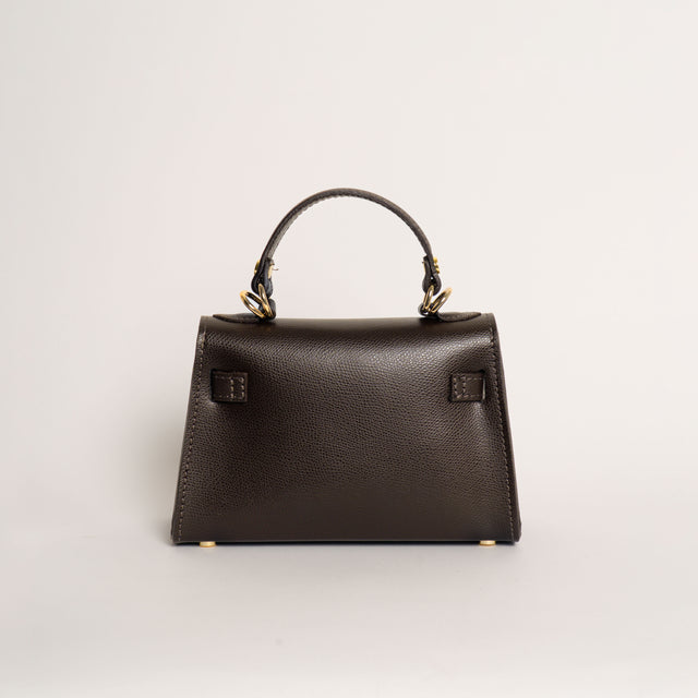 W by whitemood- Borsa mini bag a mano - moka