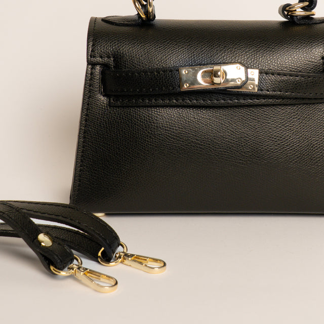 W by whitemood- Borsa mini bag a mano - moka