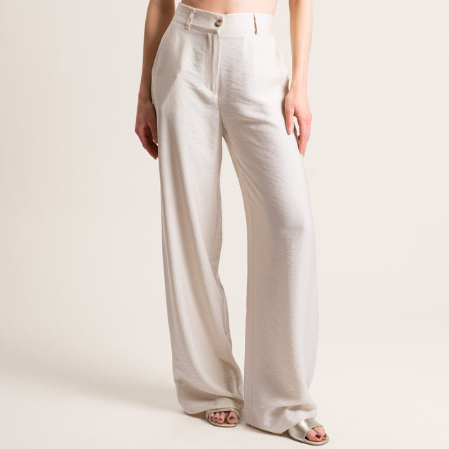 Dixie-Completo gilet e pantalone - burro
