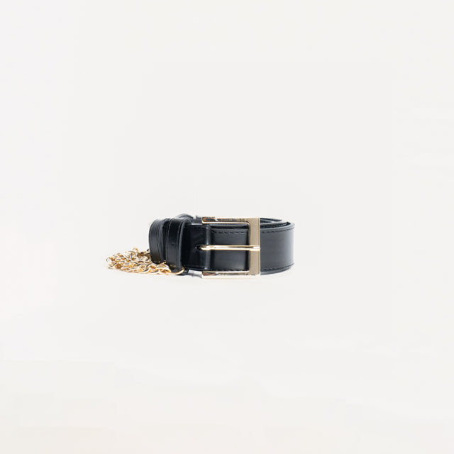 Vicolo- Cintura con catena - nero