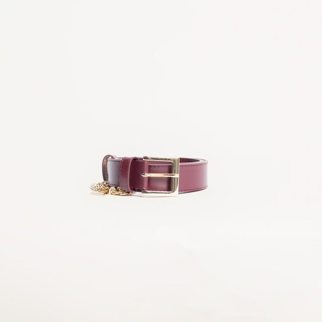 Vicolo- Cintura con catena - Bordeaux