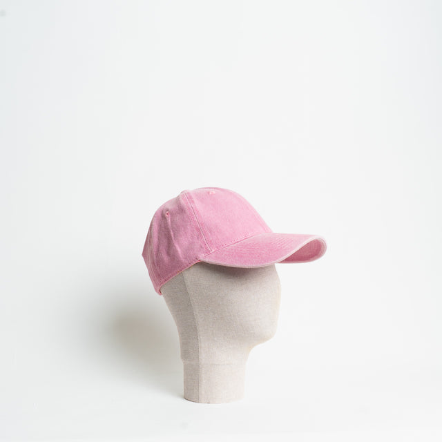 W by Whitemood- Berretto stone washed - pink