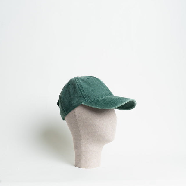 W by Whitemood- Berretto stone washed - Verde