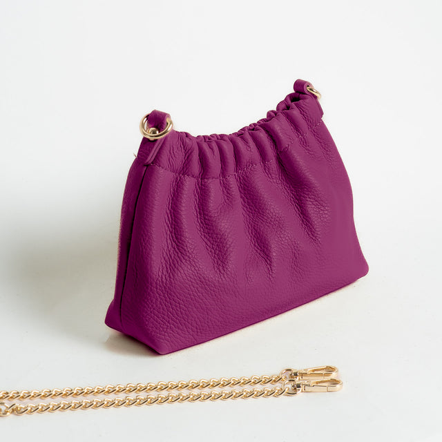W by Whitemood-Mini pouch con catena - orchid