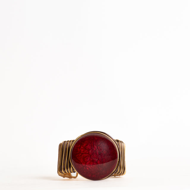 W by Whitemood-Bracciale rigido con pietra - india
