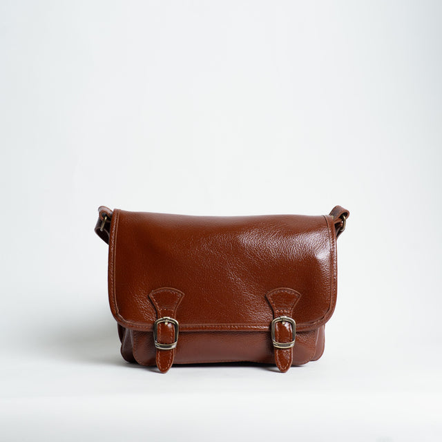 Zeroassoluto-Borsa saddle genuine leather high quality - cuoio