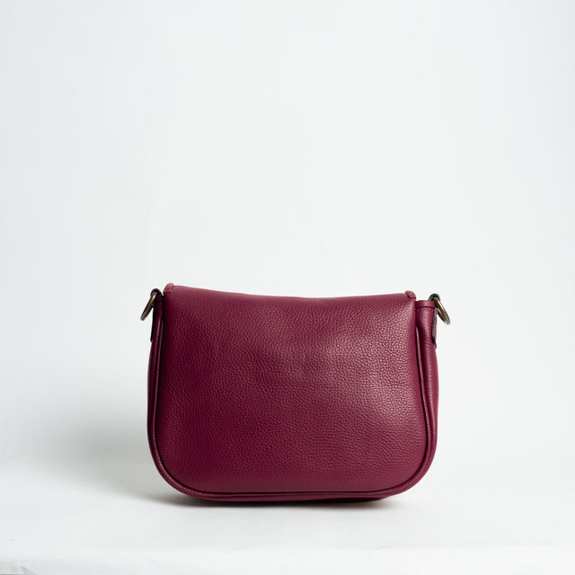 W by Whitemood-Tolfina in pelle - vino