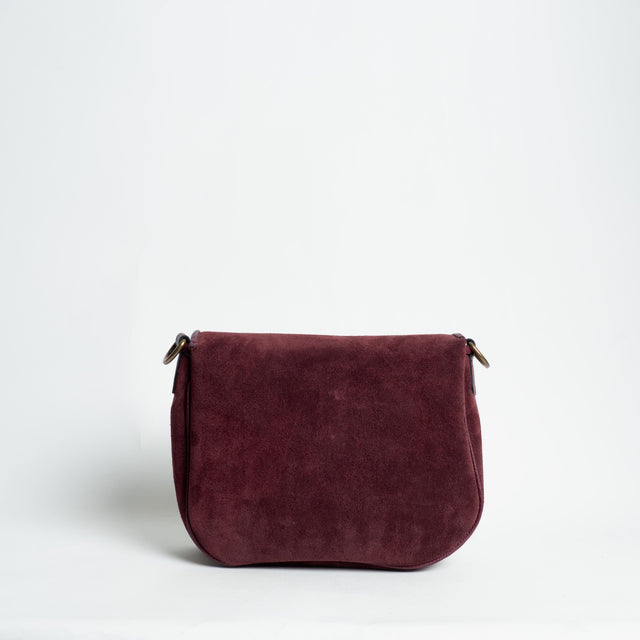 W by Whitemood-Tolfina in pelle scamosciata - vino