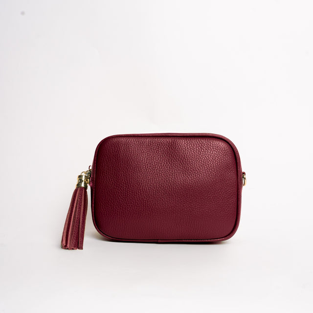W by whitemood- Borsa con nappina - vino