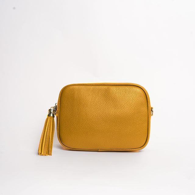 W by whitemood- Borsa con nappina - Senape