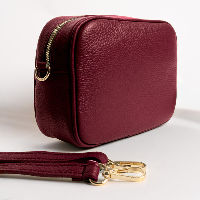 W by whitemood- Borsa con nappina - vino
