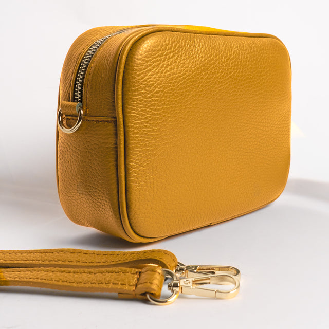 W by whitemood- Borsa con nappina - Senape