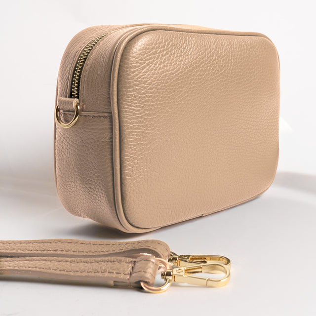 W by whitemood- Borsa con nappina - taupe