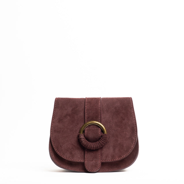 W by Whitemood-Tolfina scamosciata con fibbia - vino