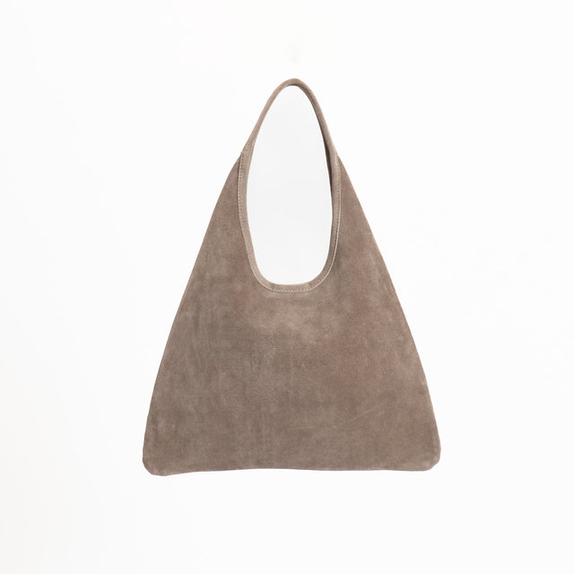 W by Whitemood-Suede shopper bag - taupe