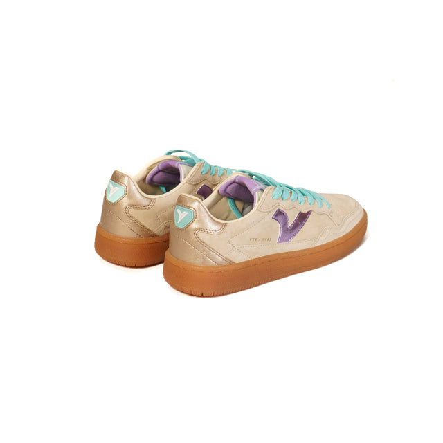 Zapatillas Victoria efecto ante - beige