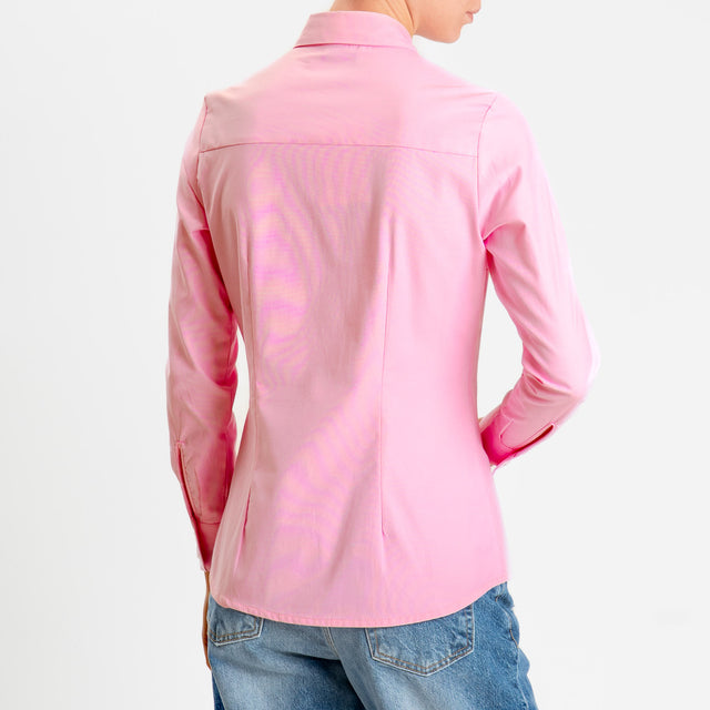 Dixie-Camicia oxford slim fit - rosa