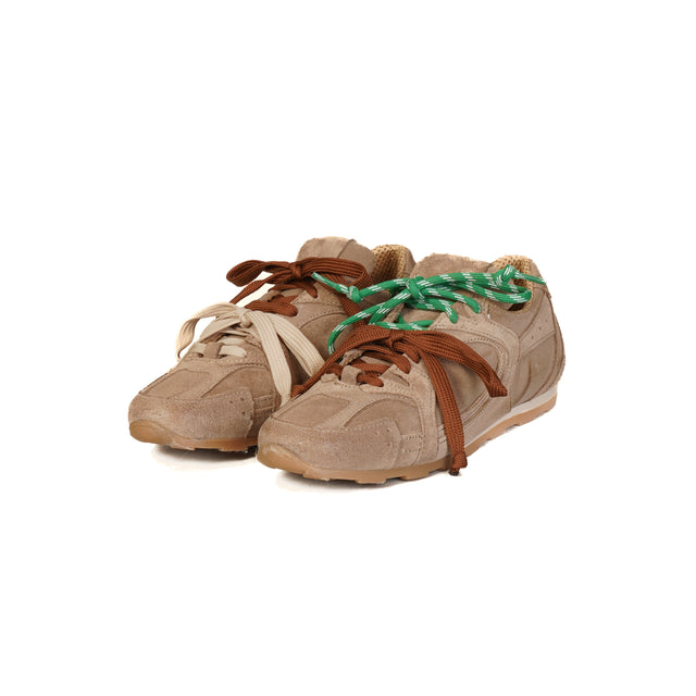 Divine Follie-Sneaker scamosciata - taupe