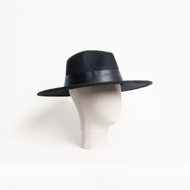 Kontatto-Cappello fedora - nero
