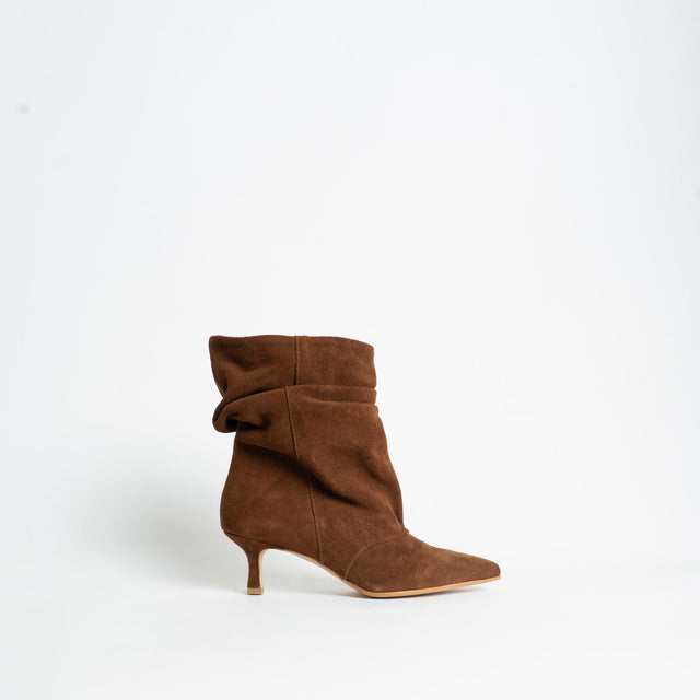 Divine Follie-Tonchetto scamosciato arricciatura - bruciato