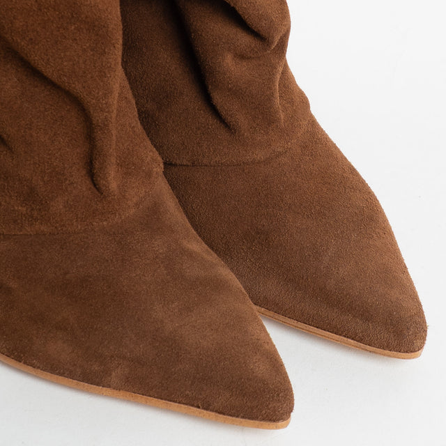 Divine Follie-Tonchetto scamosciato arricciatura - bruciato