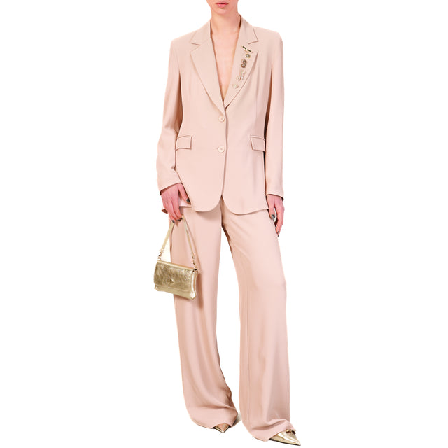 Tensione in-Completo gilet e pantalone - quarzo