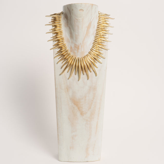 W by Whitemood-Collana girocollo metallica - gold