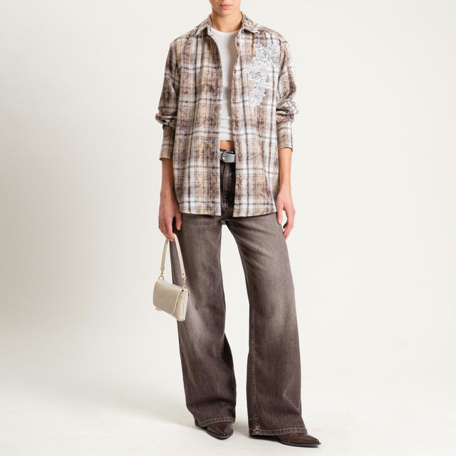 Vicolo-Jeans MIA stone washed - moka