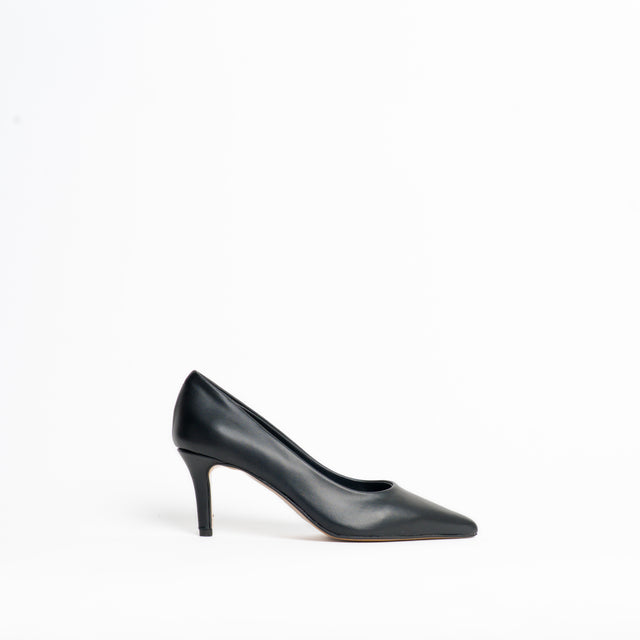 Divine Follie-Decollettè in pelle - nero