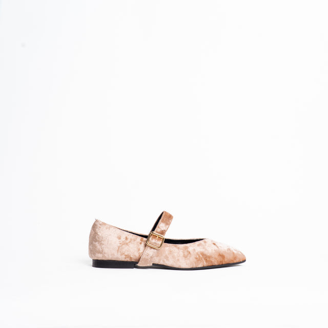 Lucrezia D'Altavilla-Ballerina cinturino - ciniglia rosa
