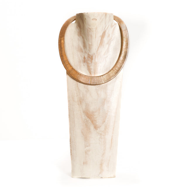 W by Whitemood-Collana girocollo rigido - gold