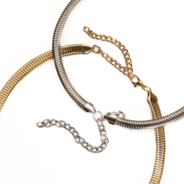 W by Whitemood-Collana girocollo - silver