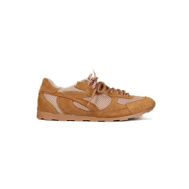Ovyè-Sneakers scamosciate - beige