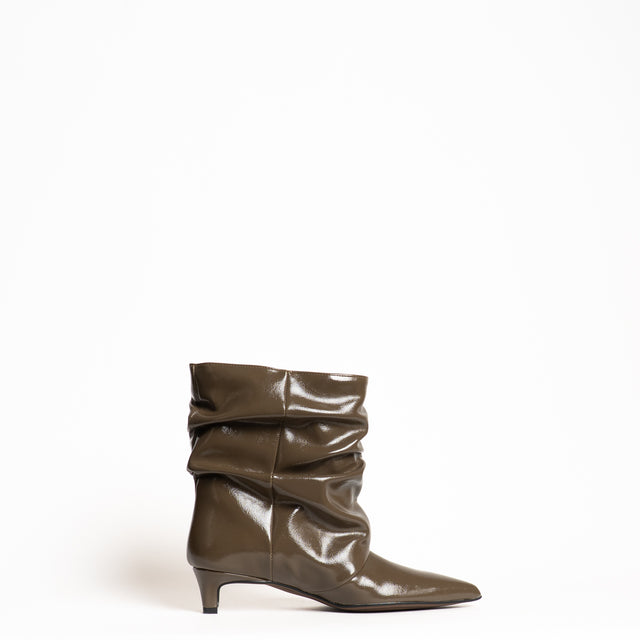 Divine follie-Stivaletto effetto arricciato - taupe