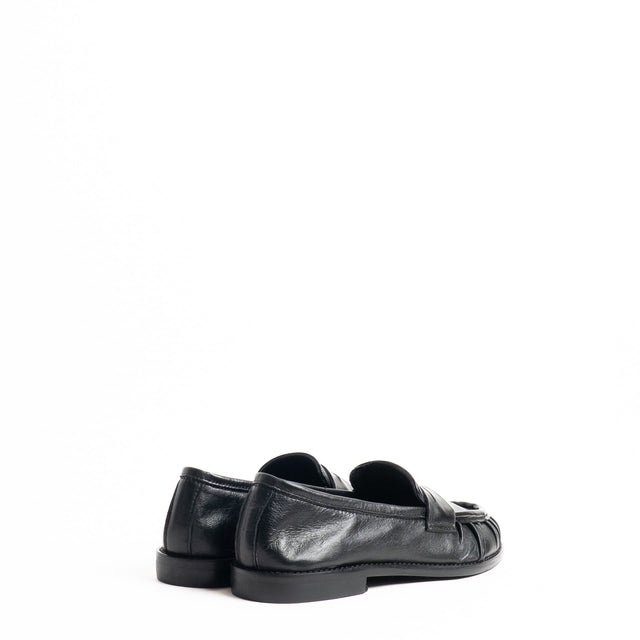 Divine follie-Mocassino in pelle - nero