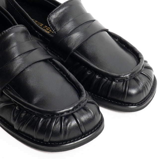 Divine follie-Mocassino in pelle - nero