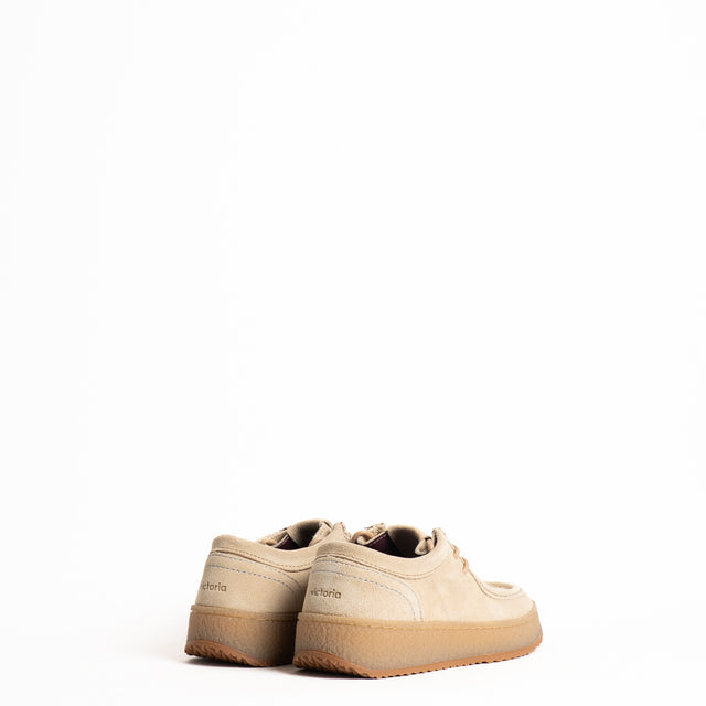 Victoria-Mocassino scamosciato - beige
