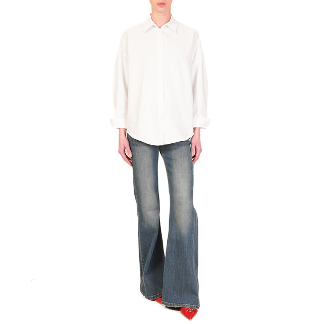 Camisa Oxford Dixie de corte regular - Blanca