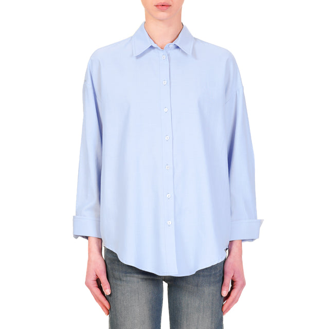 Camisa oxford Dixie de corte regular - azul claro