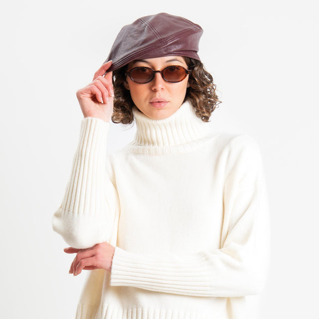 Dixie-Basco similpelle - Bordeaux