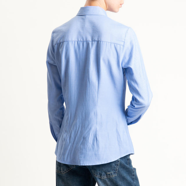 Dixie-Camicia oxford slim fit - celeste