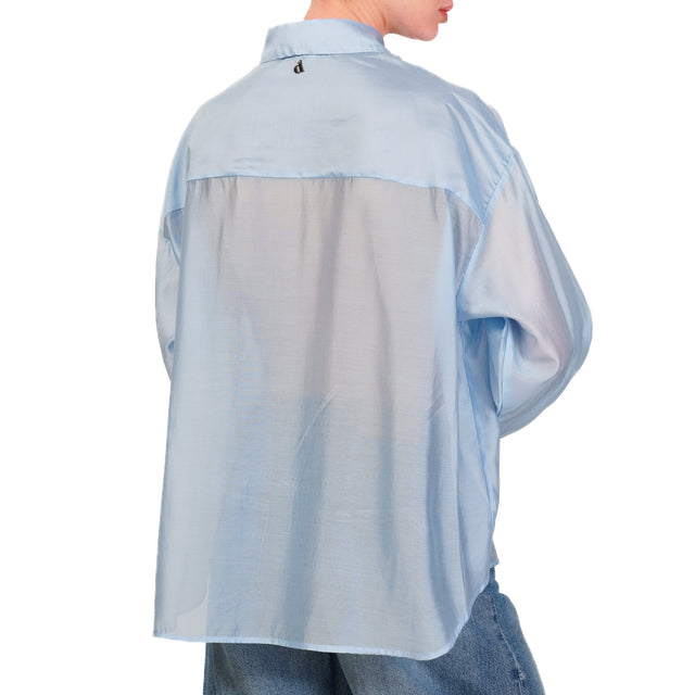 Dixie-Camicia mussola con tasche - polvere