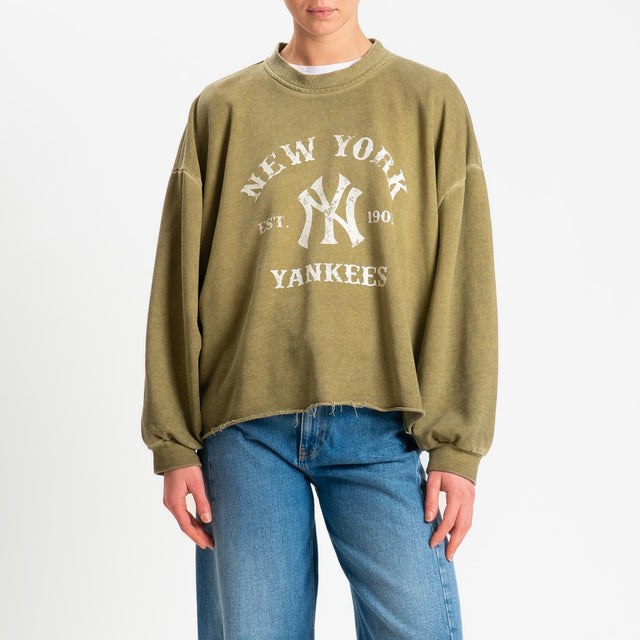 Dixie-Felpa oversize con stampa - olio