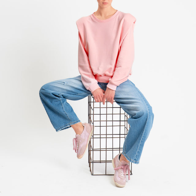 Dixie-Felpa con spalline - rosa