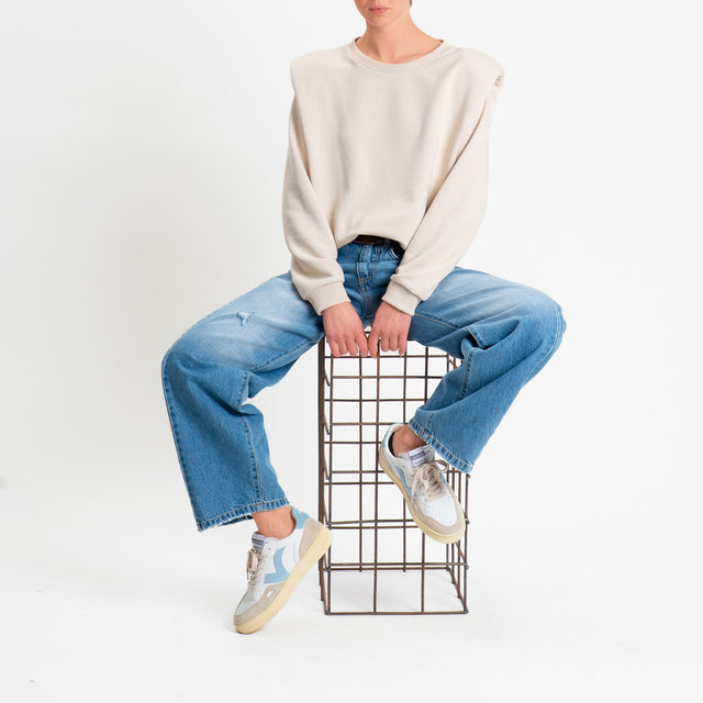 Dixie-Felpa con spalline - sand