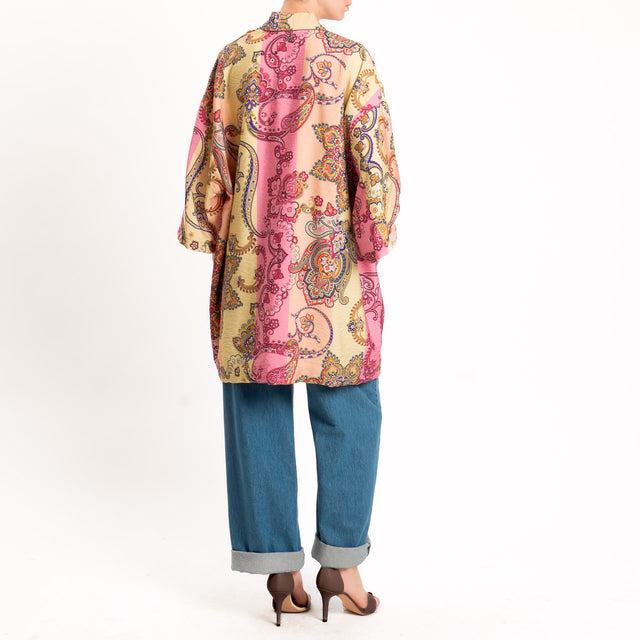 Dixie-Kimono fantasia - bubble/peach/yellow
