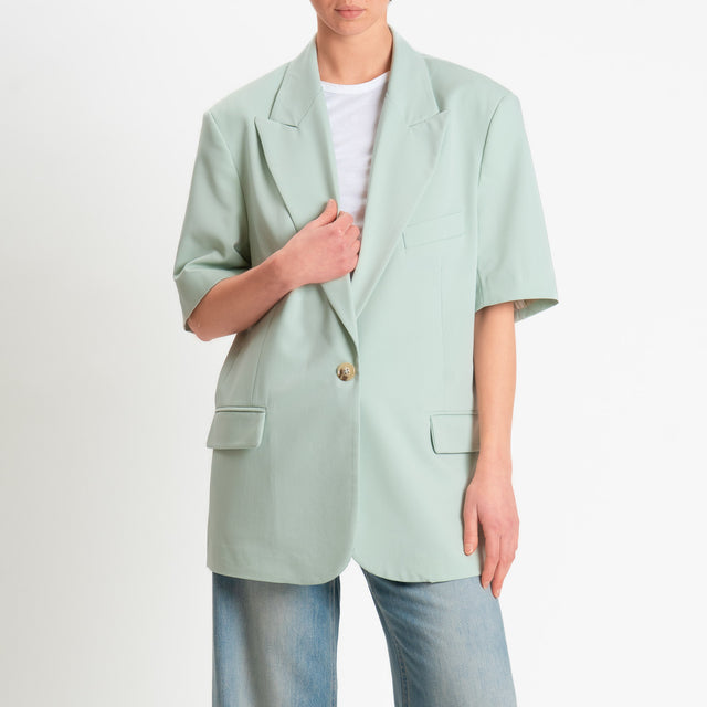 Dixie-Giacca un bottone mezza manica - aloe